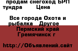 продам снегоход БРП тундра 550 › Цена ­ 450 000 - Все города Охота и рыбалка » Другое   . Пермский край,Гремячинск г.